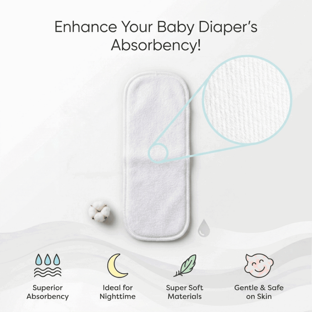 Wet bag + Booster pad