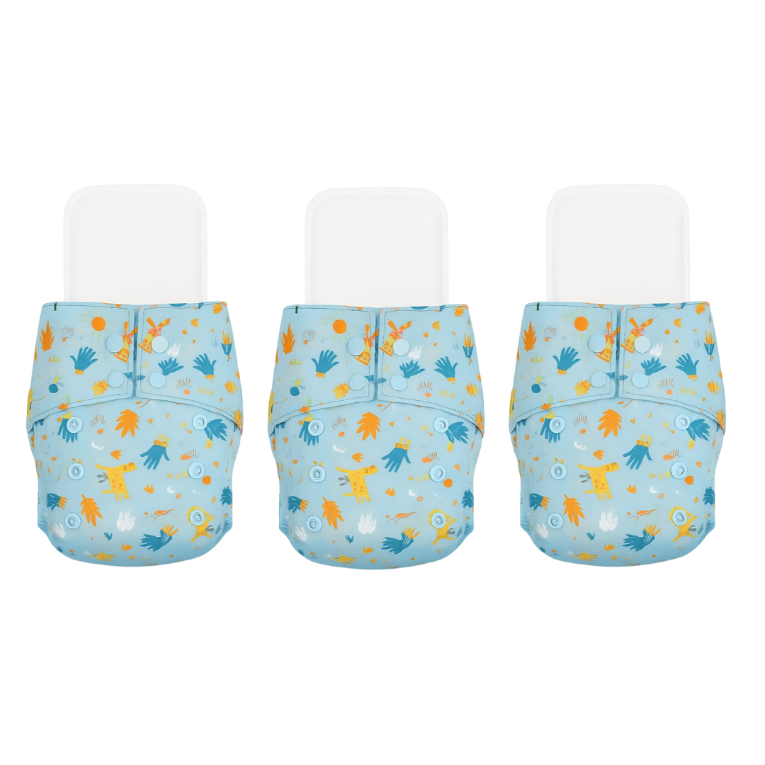 Cloth Diapers Pack of 3 Pack Of 3 Set - 0.1
