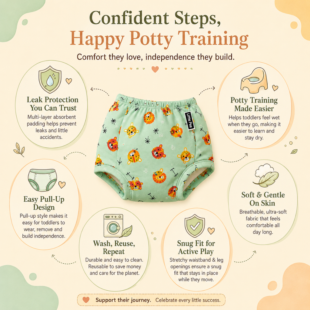 Padded Underwear for Potty Training