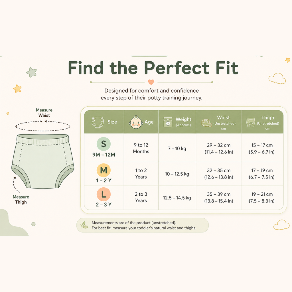 Padded Underwear - pack of 3