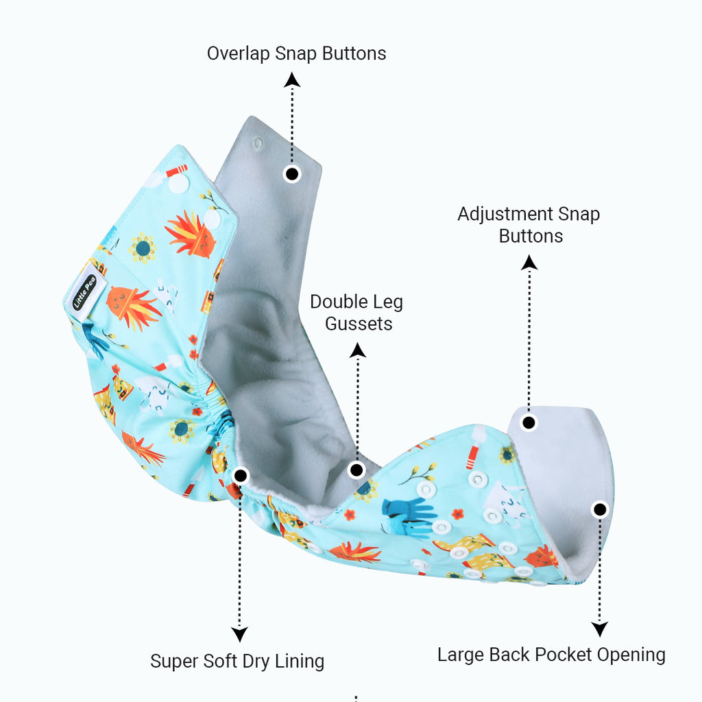 Cloth Diapers Pack of 3