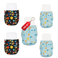 Buy 4 Get 1 Free – Premium Baby Cloth Diapers