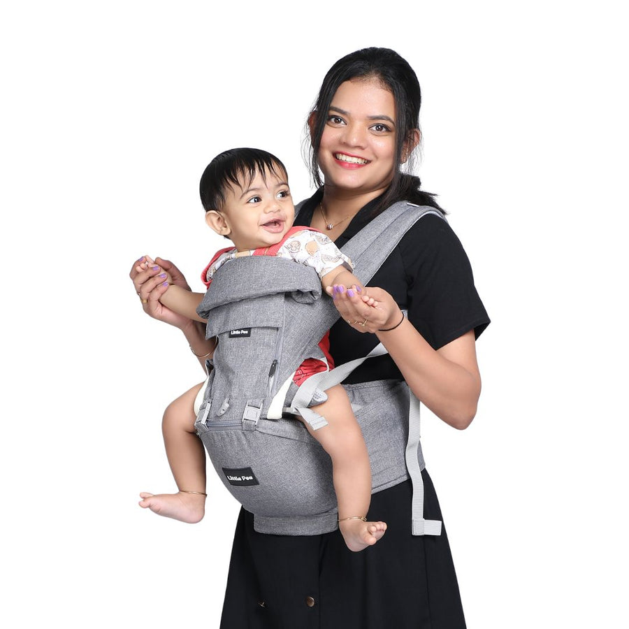 Blossom Baby Carrier – Adjustable, Detachable Hip Seat (4–36 Months, 18kg Max)