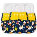 Reusable Cloth Diapers (Pack of 3) – Leak-Proof