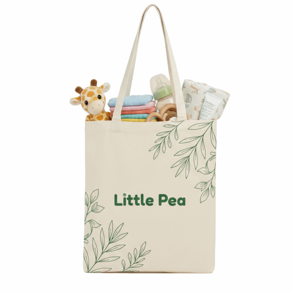 Little Pea Mom Tote Bag