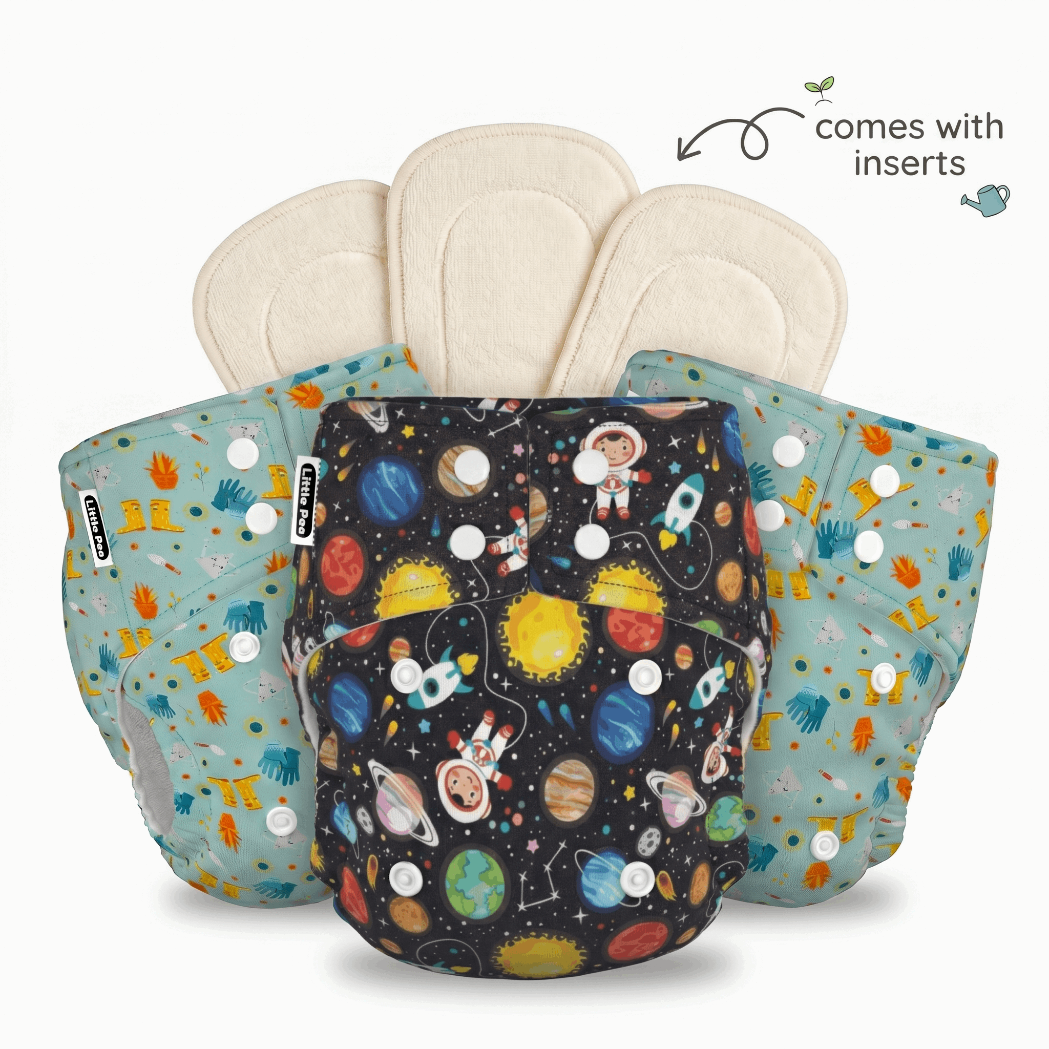 Cloth Diapers Pack of 3