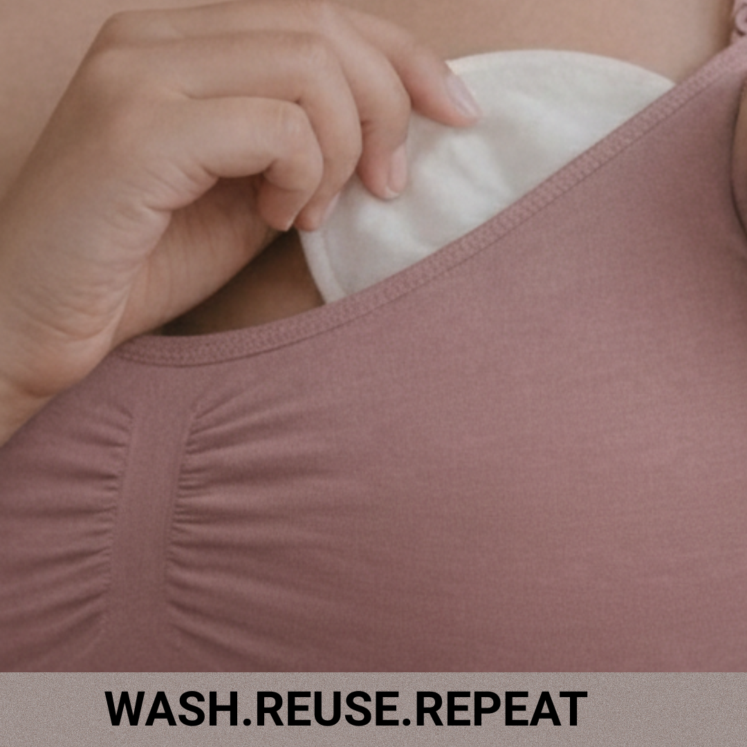Reusable Nursing Pads with Cloth Bag