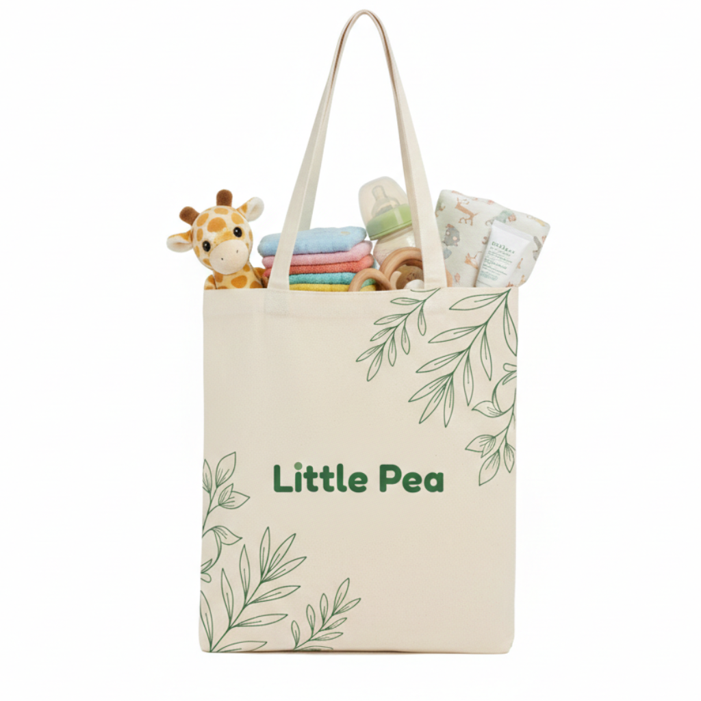 Little Pea Mom Tote Bag