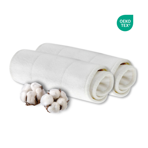 Little Pea Cloth Diaper Inserts – Pack of 2 (Ultra-Absorbent, Quick Dry)