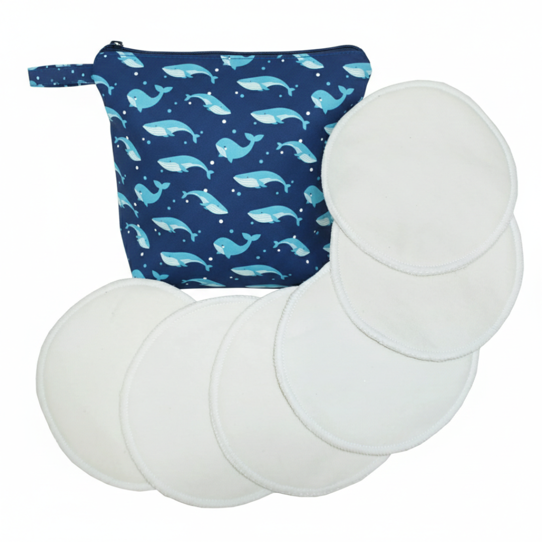 Reusable Nursing Pads with Cloth Bag