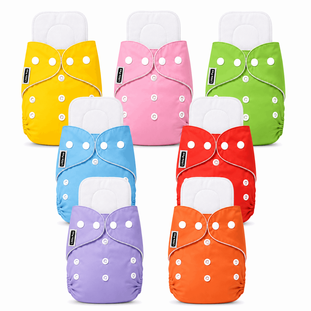 Starter Pack – 7 Cloth Diapers