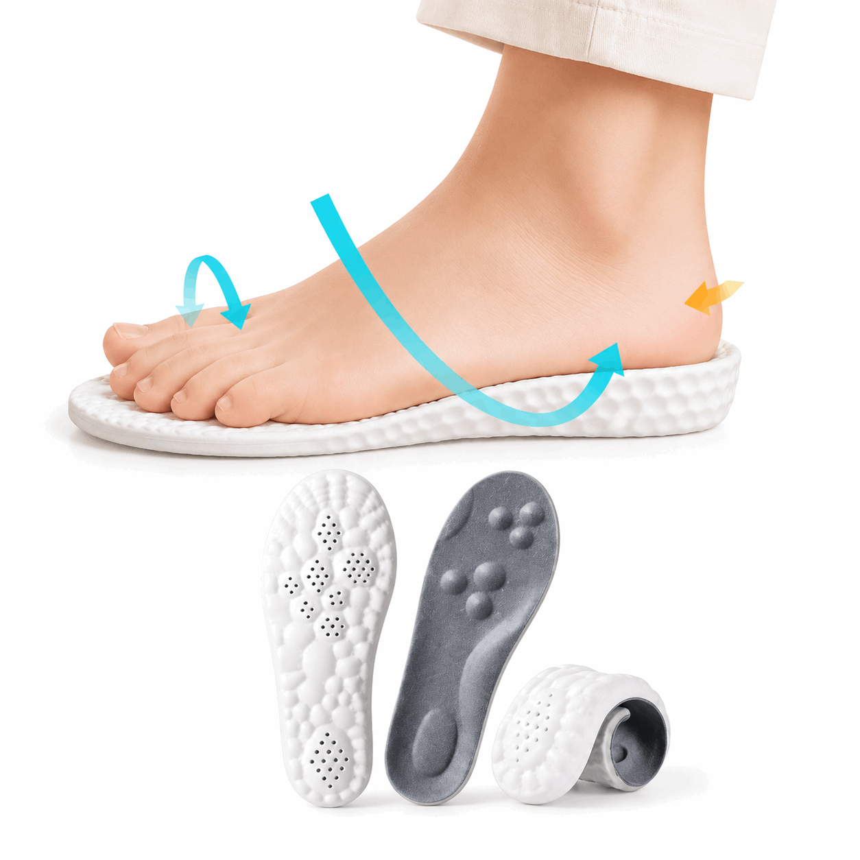 Insoles for Everyday Comfort| Sizes 35-40