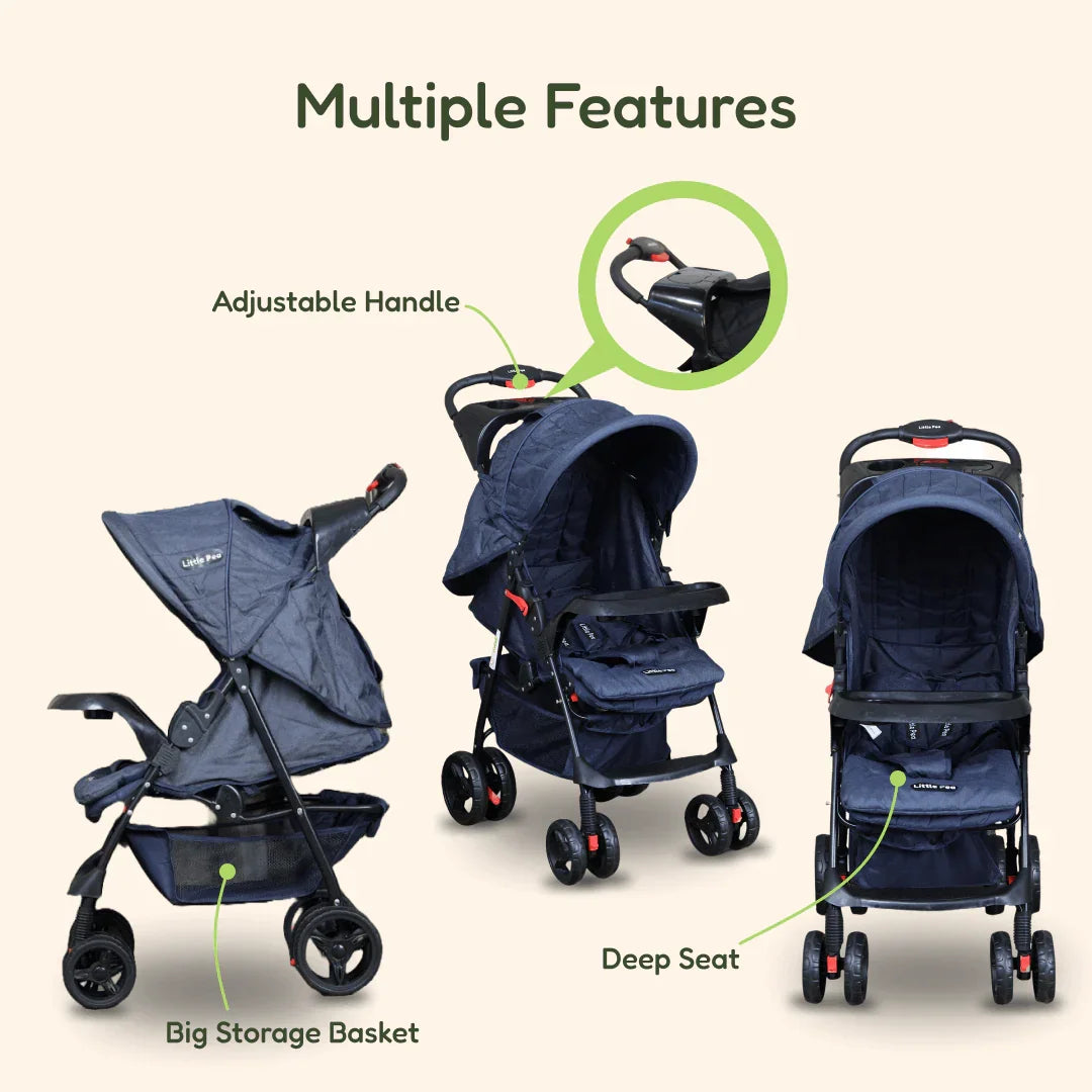 Cruise Baby Stroller – Lightweight & Foldable