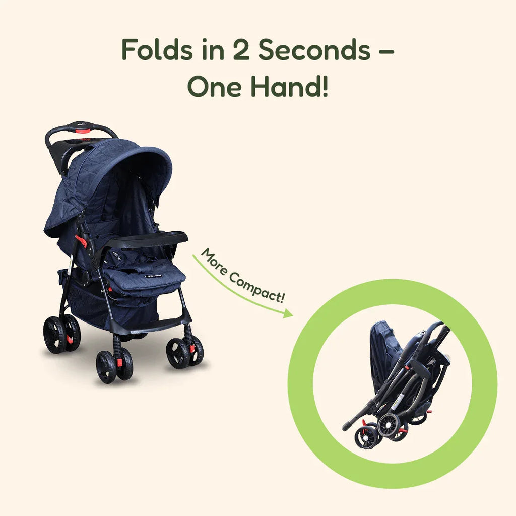 Cruise Baby Stroller – Lightweight & Foldable