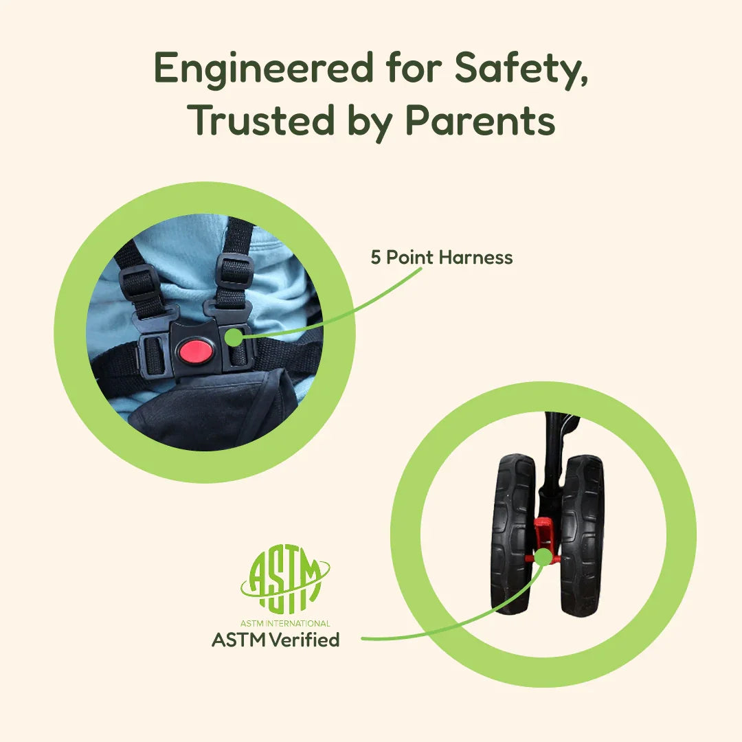 Cruise Baby Stroller – Lightweight & Foldable