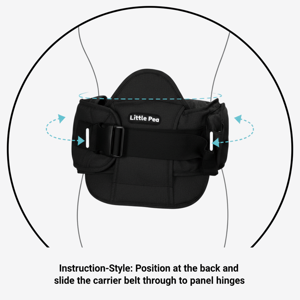 Little Pea Extra Back Support Panel for Baby Carriers