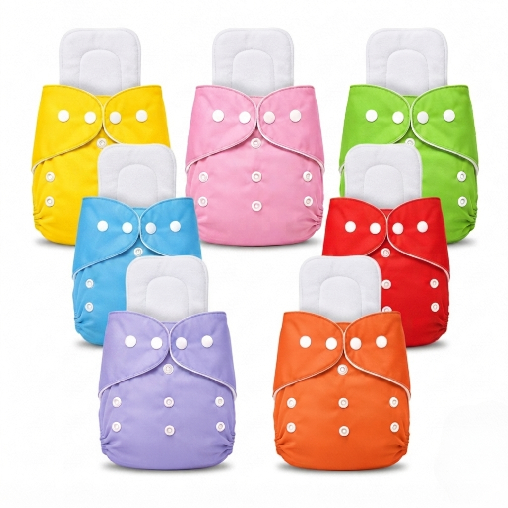Starter Pack – 7 Cloth Diapers