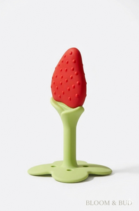 Strawberry Silicon Teether