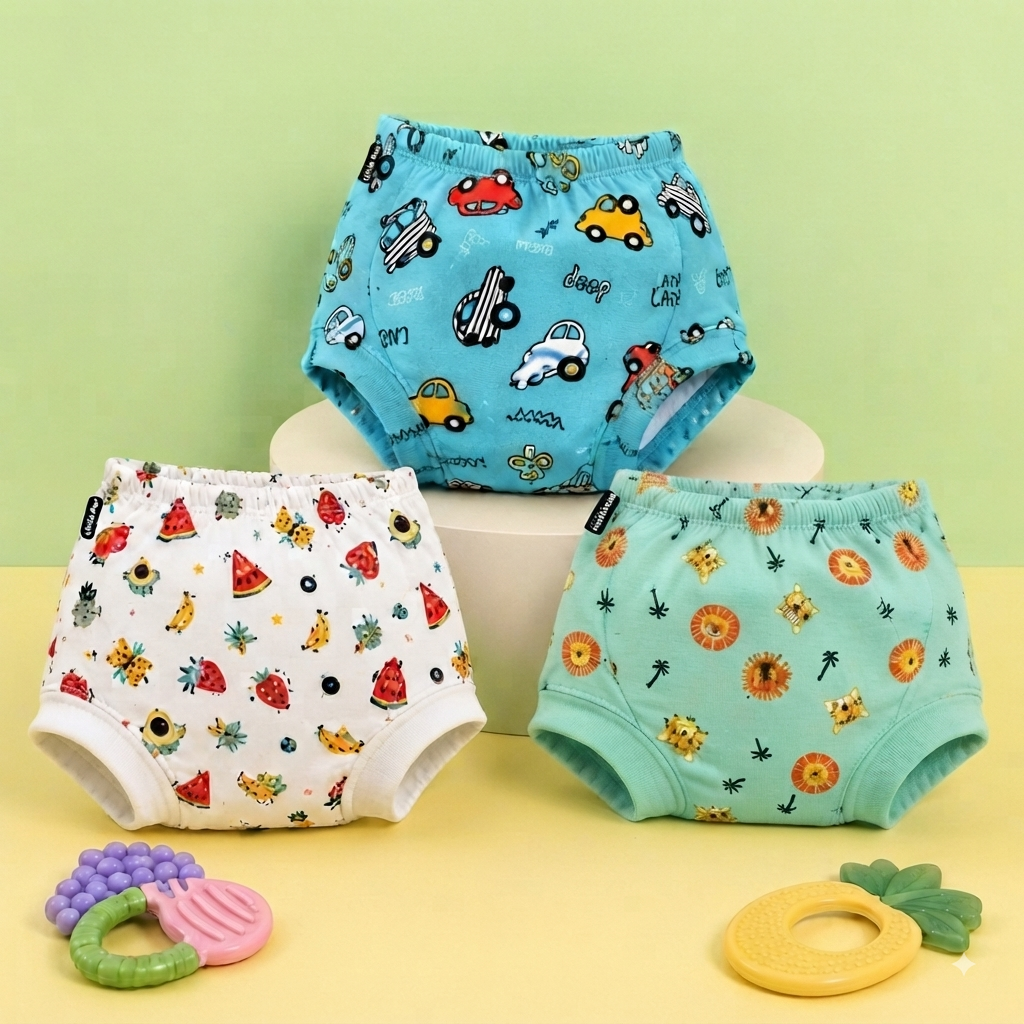 Padded Underwear Pack of 3