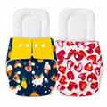 Reusable Cloth Diapers (Pack of 3) – Leak-Proof