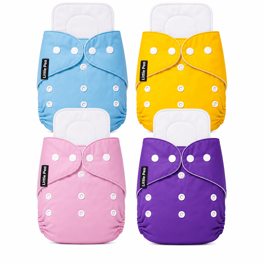 Starter Pack – 4 Cloth Diapers