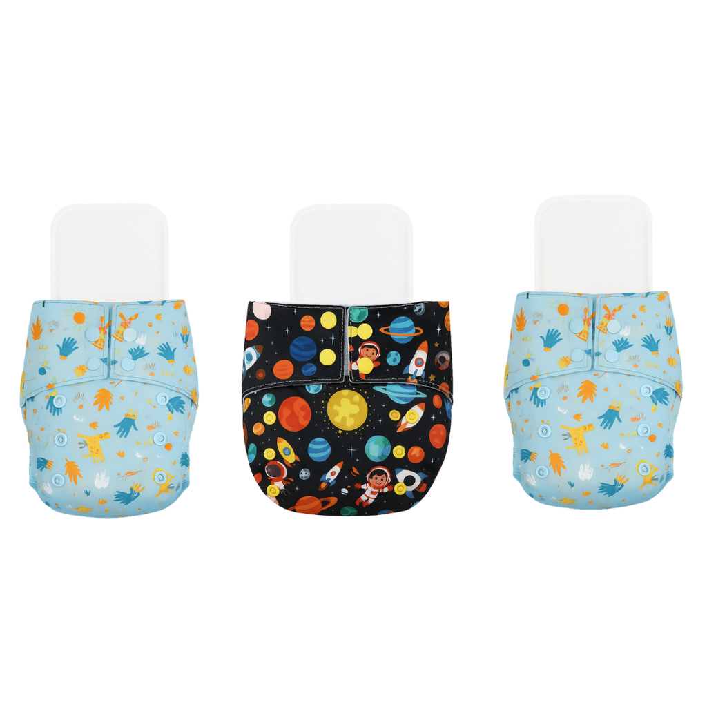 Cloth Diapers Pack of 3 Pack Of 3 Set - 4