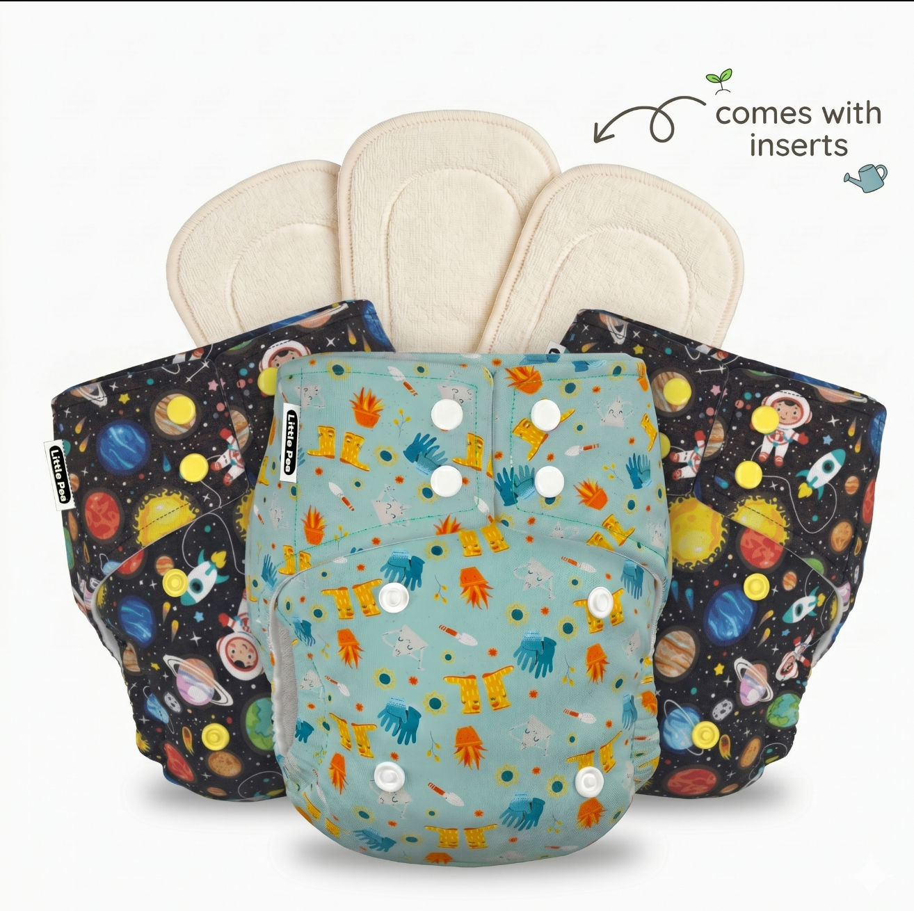 Cloth Diapers Pack of 3