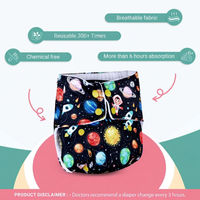 Reusable Cloth Diapers (Pack of 6) – Leak-Proof