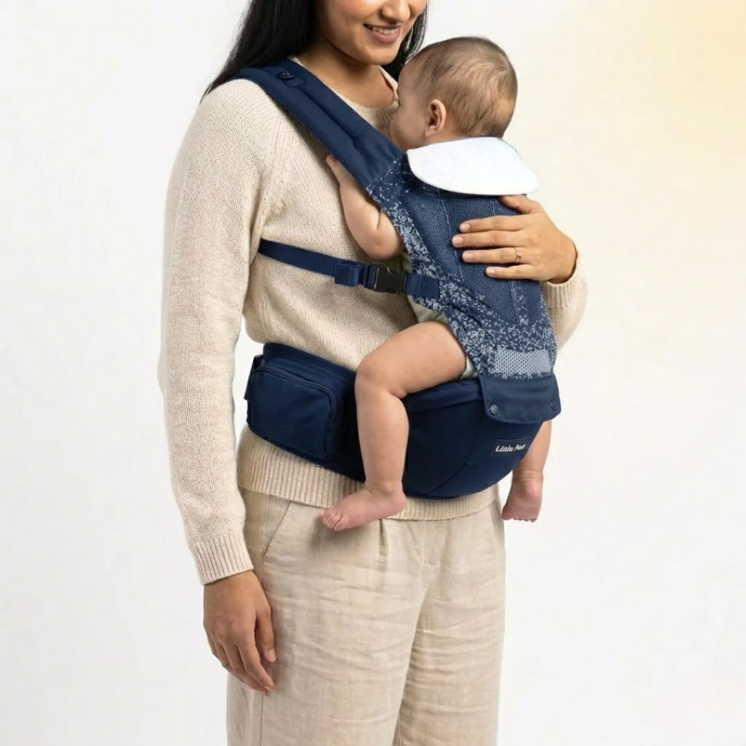 6-in-1 Baby Carrier with Hip Seat