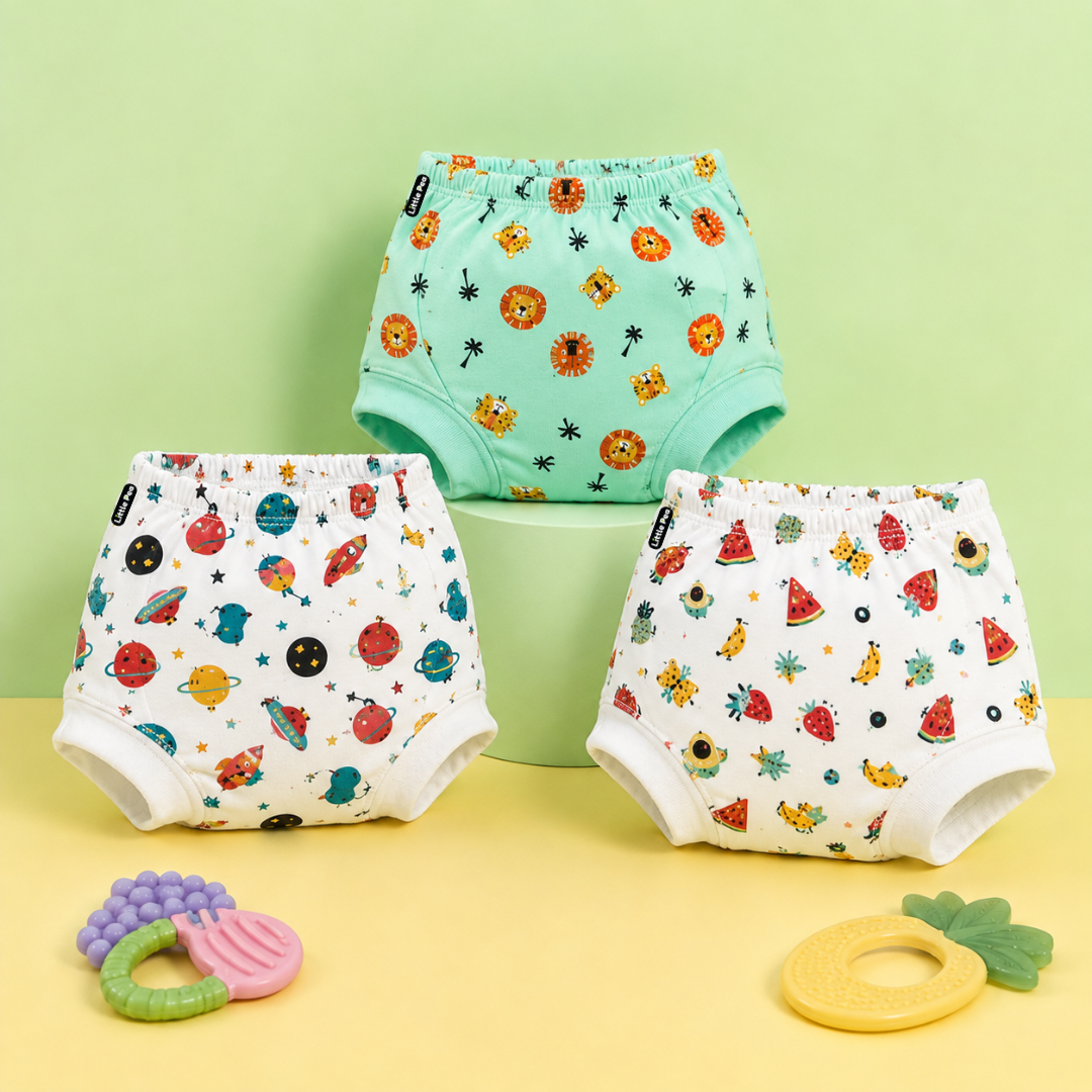 Padded Underwear Pack of 3