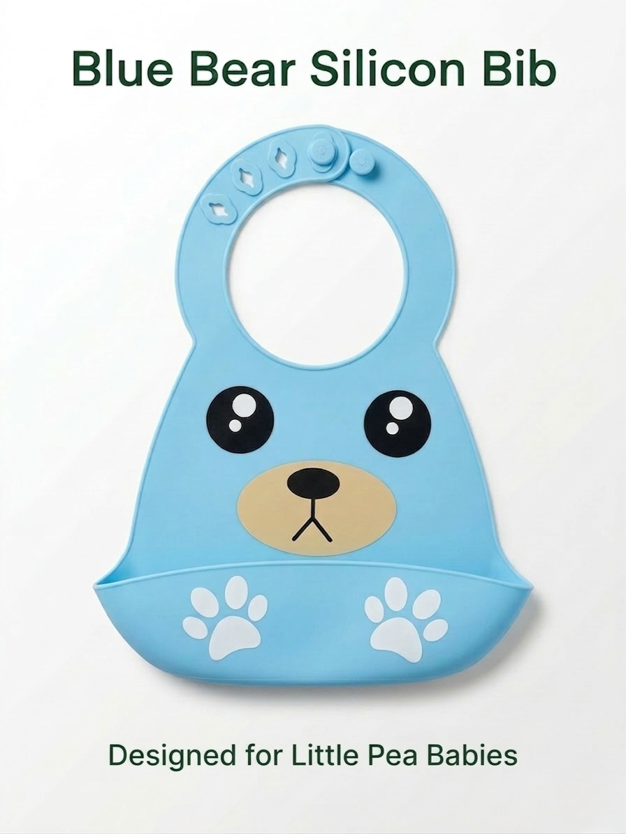 Baby Carrier + FREE Silicone Baby Bib Blue