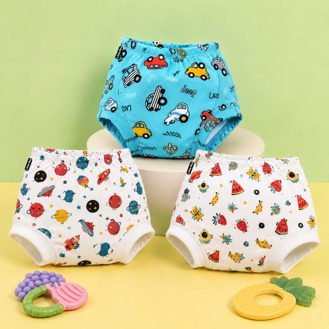 Padded Underwear Pack of 3