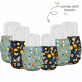 Reusable Cloth Diapers (Pack of 6) – Leak-Proof