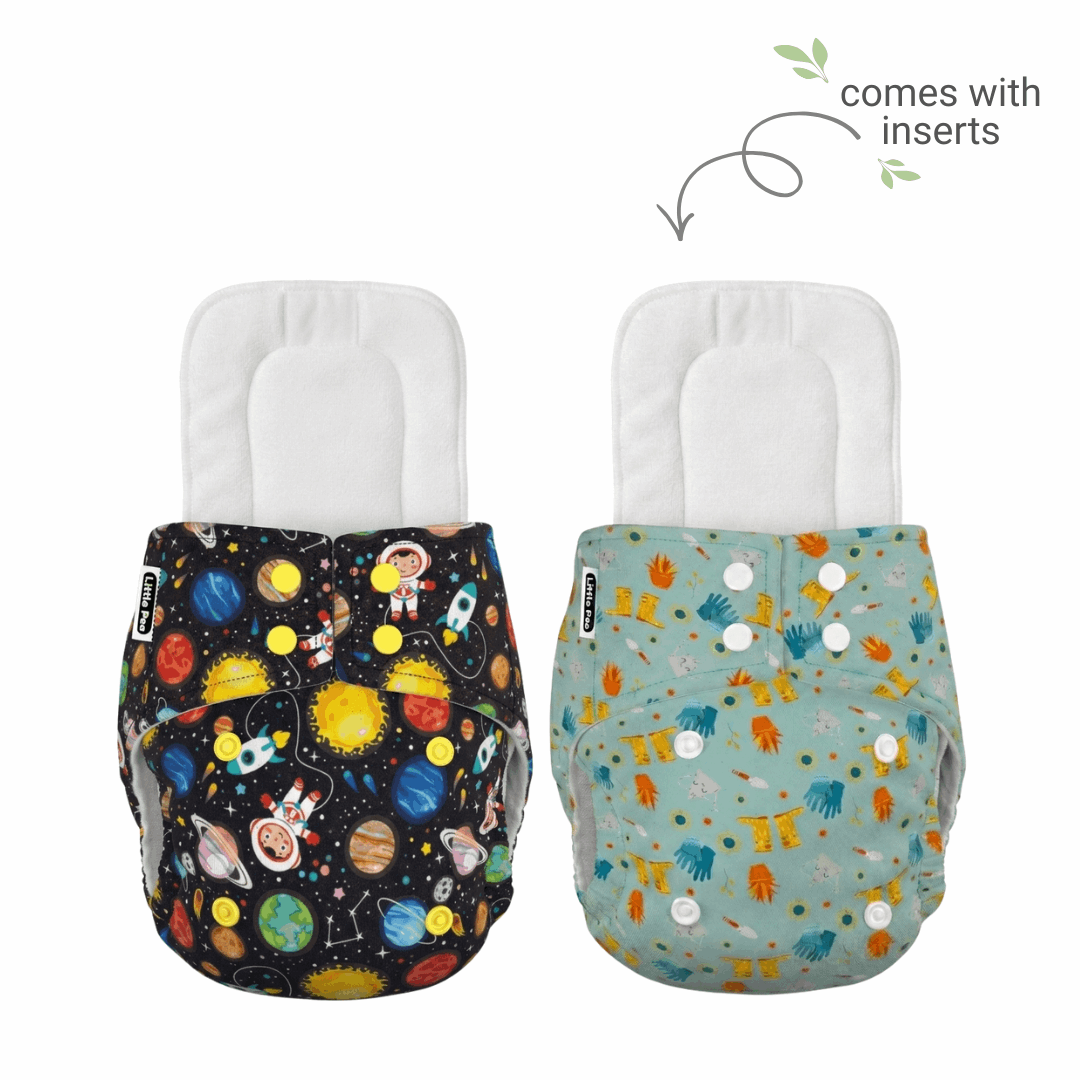 Cloth Diapers Pack of 2