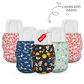Buy 4 Get 1 Free – Premium Baby Cloth Diapers
